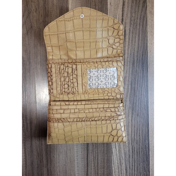 GUESS Vintage Y2K Bling Snake Skin Big Wallet - Picture 3 of 8